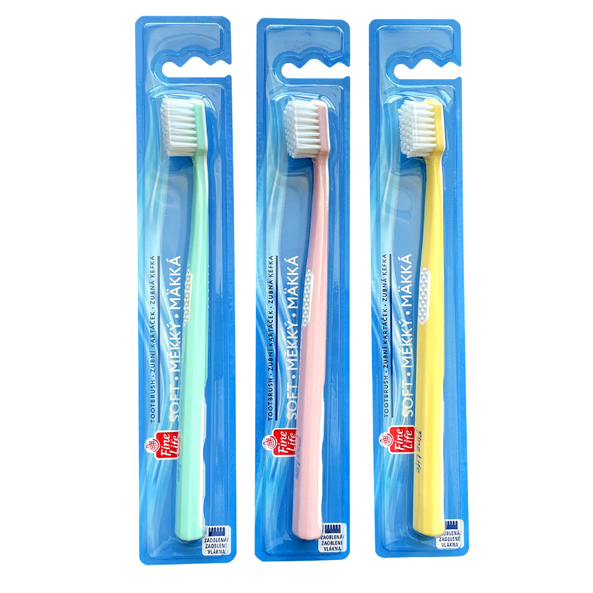 Fine Life Zubní kartáček měkký Soft 1 ks