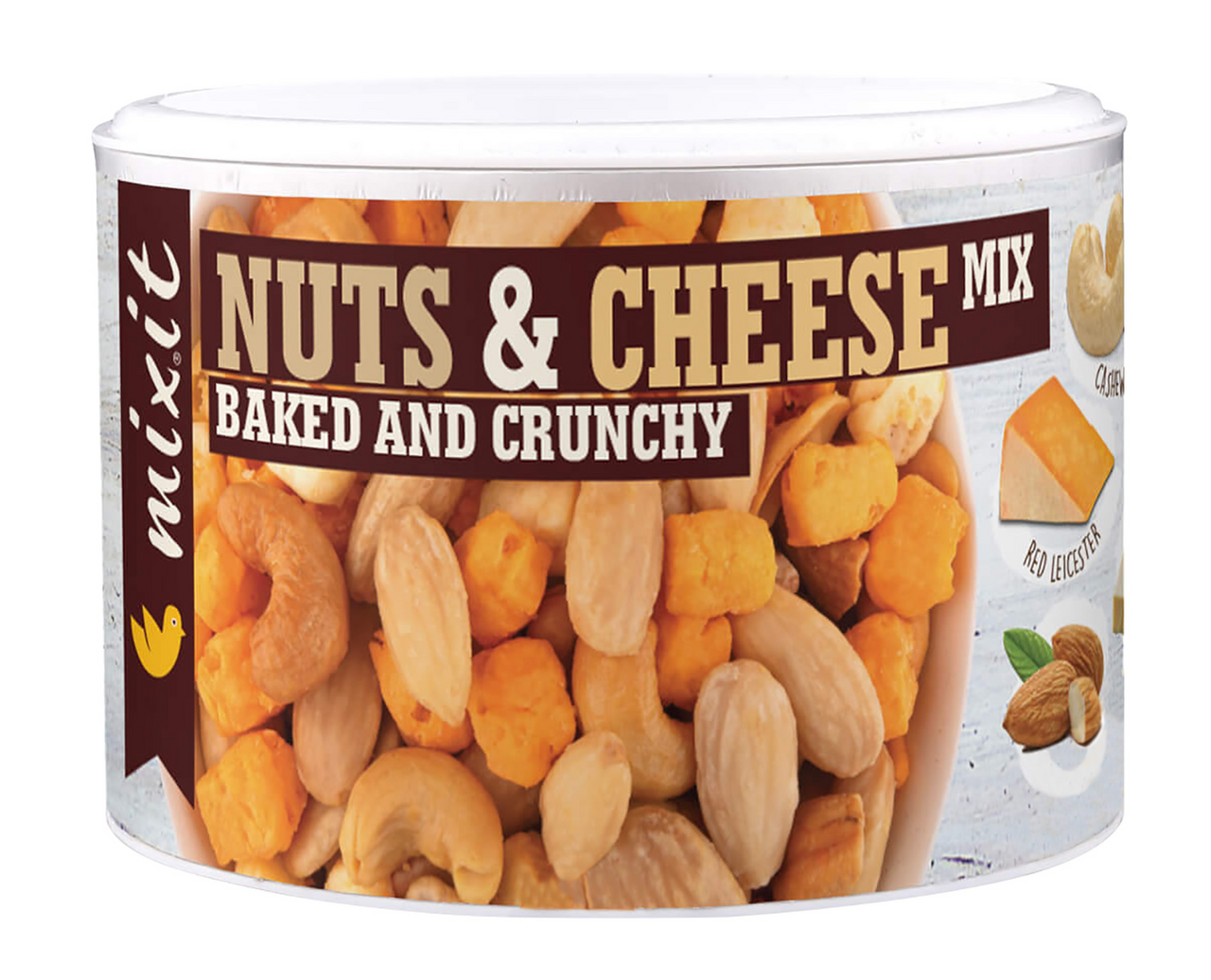 Mixit Mix pražených ořechů a sýrů 120 g