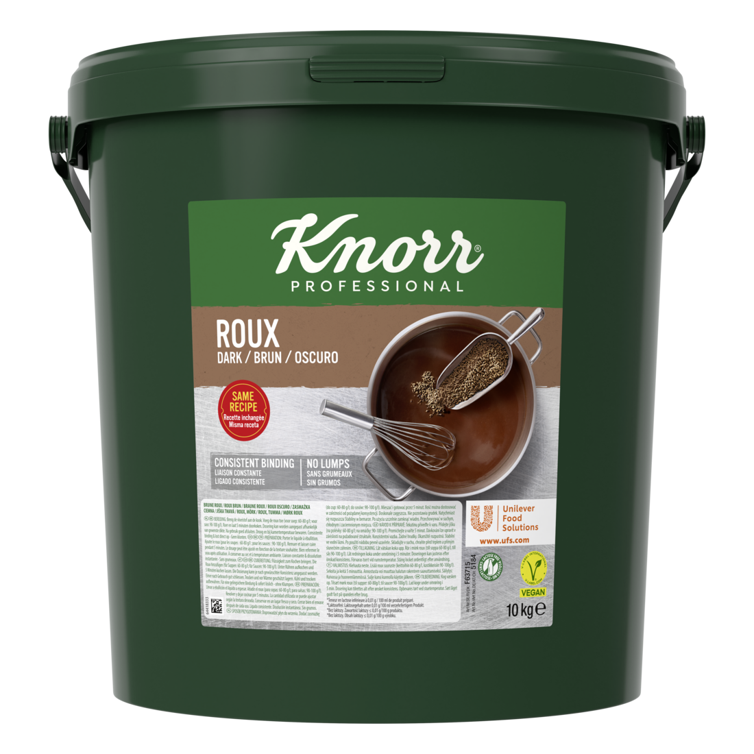 Knorr Professional Jíška tmavá 10 kg