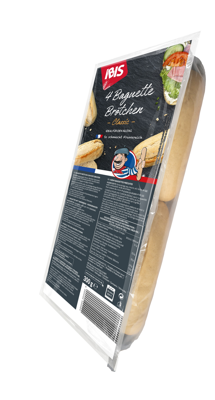 IBIS Bagety světlé 4 x 75 g