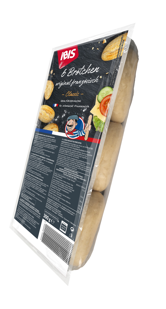 IBIS Bagety světlé 6 x 50 g