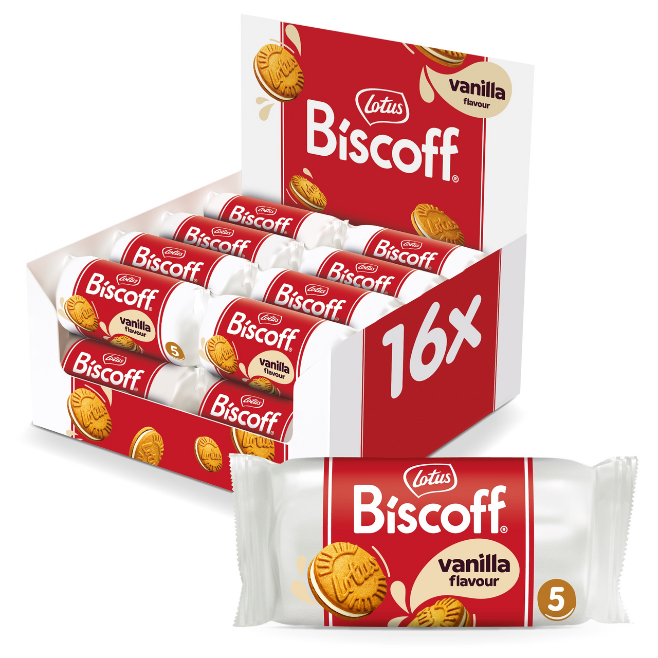 Lotus Biscoff Vanilka 16 x 50 g
