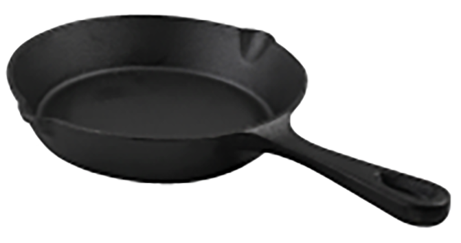 METRO PROFESSIONAL Pánev servírovací s uchy 17 cm litina 1 ks