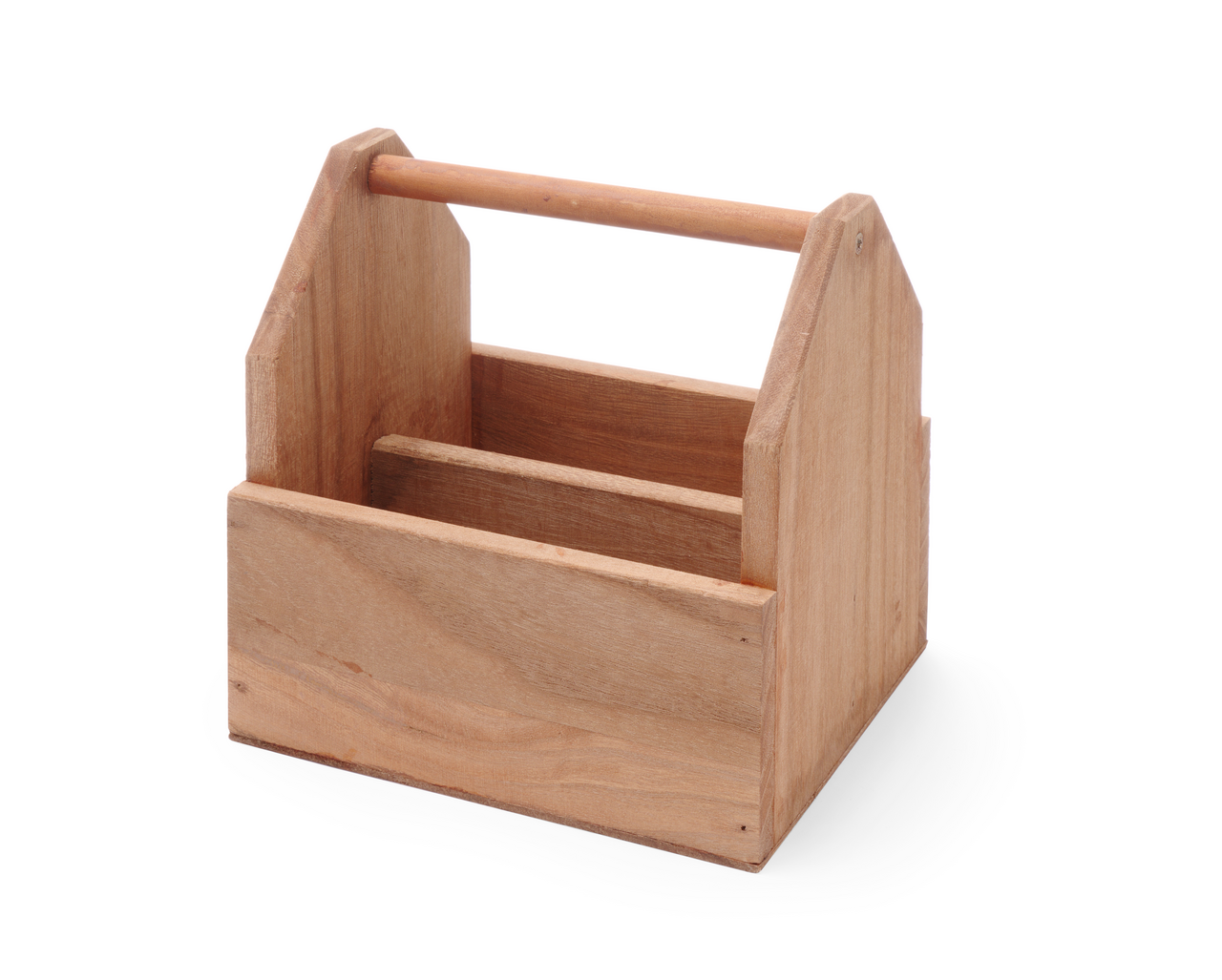 HENDI Box menážky / příbor 19 x 16 cm dřevo 1 ks