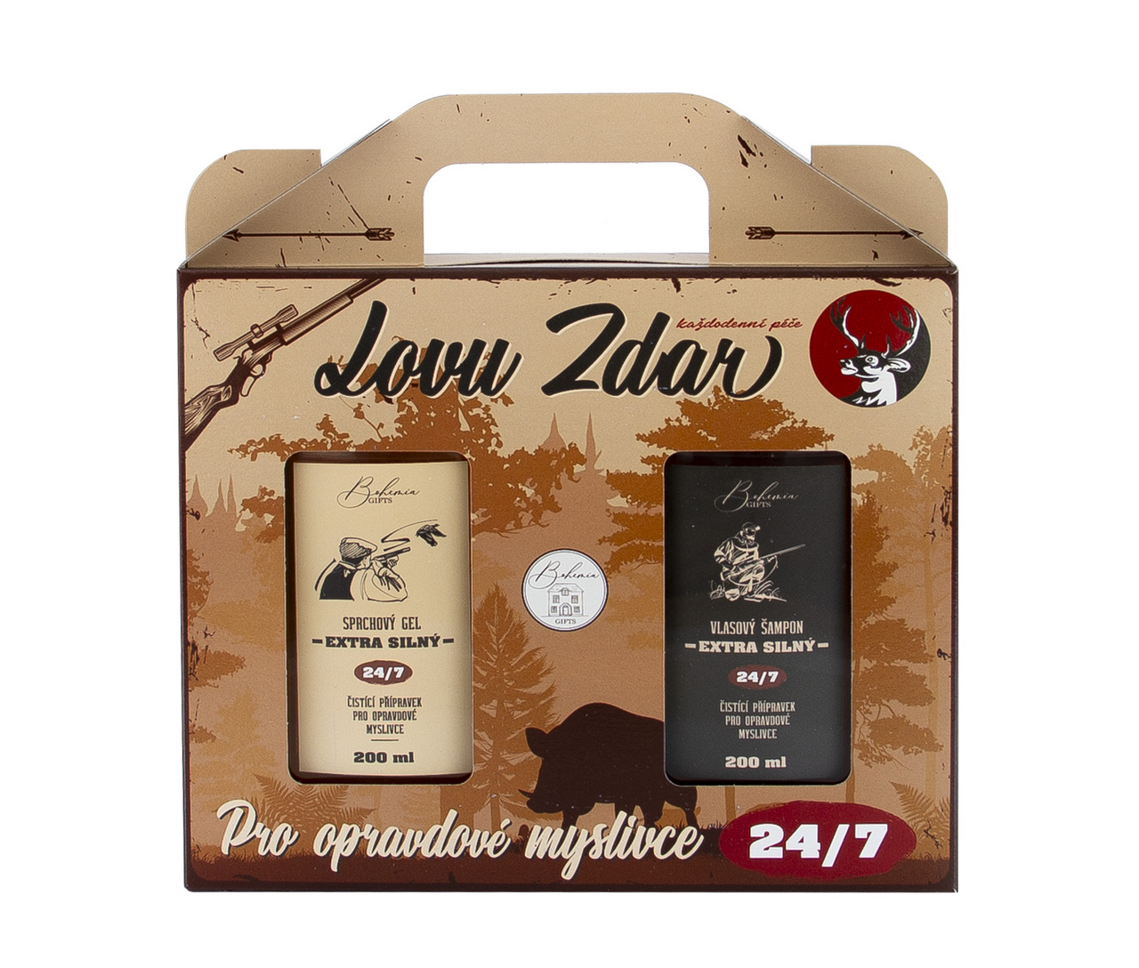 Lovu zdar dárková sada (SG 200 ml + šampon 200 ml)