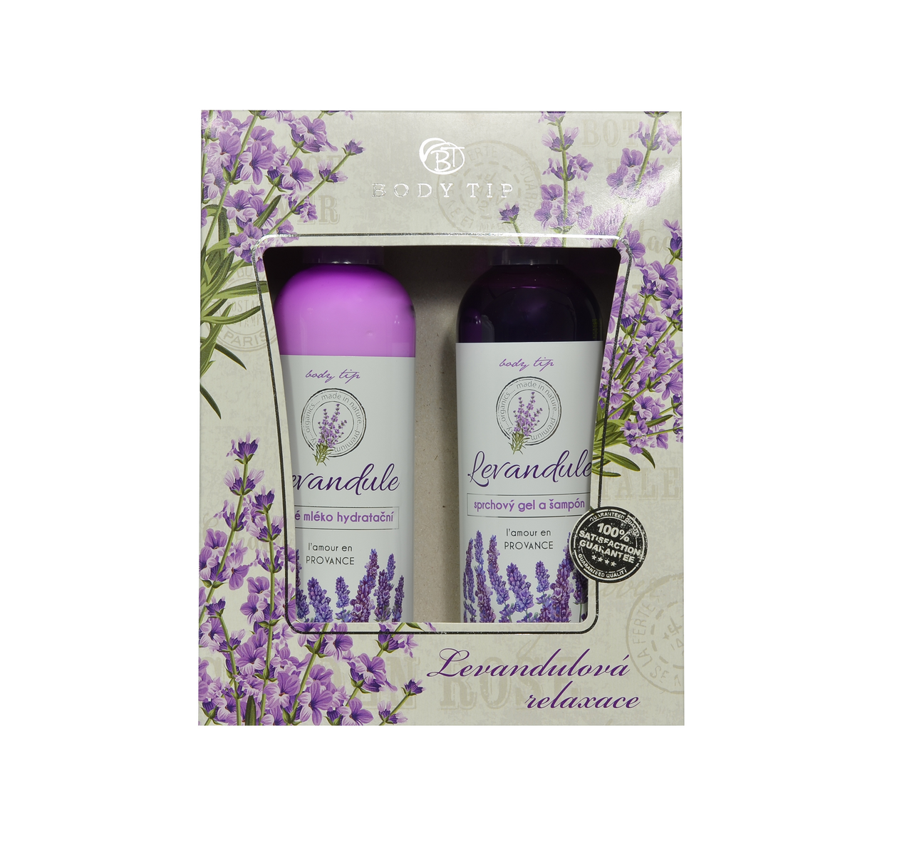 Levandule Premium dárková sada (těl. mléko 250 ml + SG 250 ml)