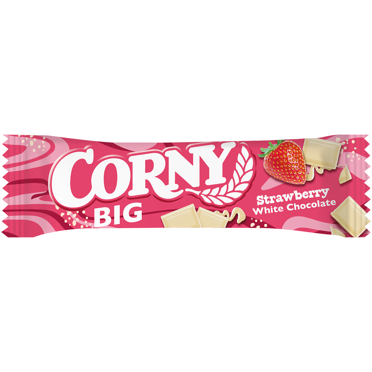 CORNY Big jahoda bílá čokoláda 24 x 40 g