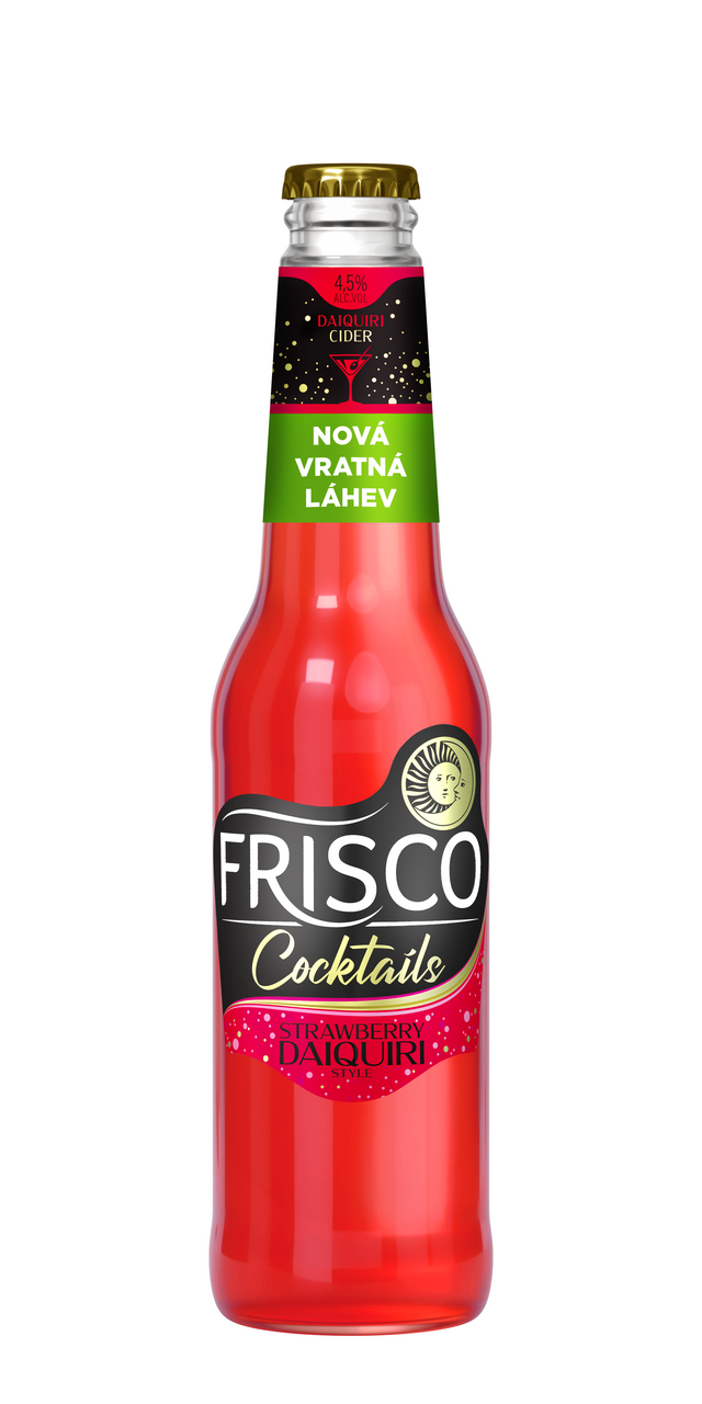 FRISCO Strawberry Daiquiri 330 ml vratná láhev