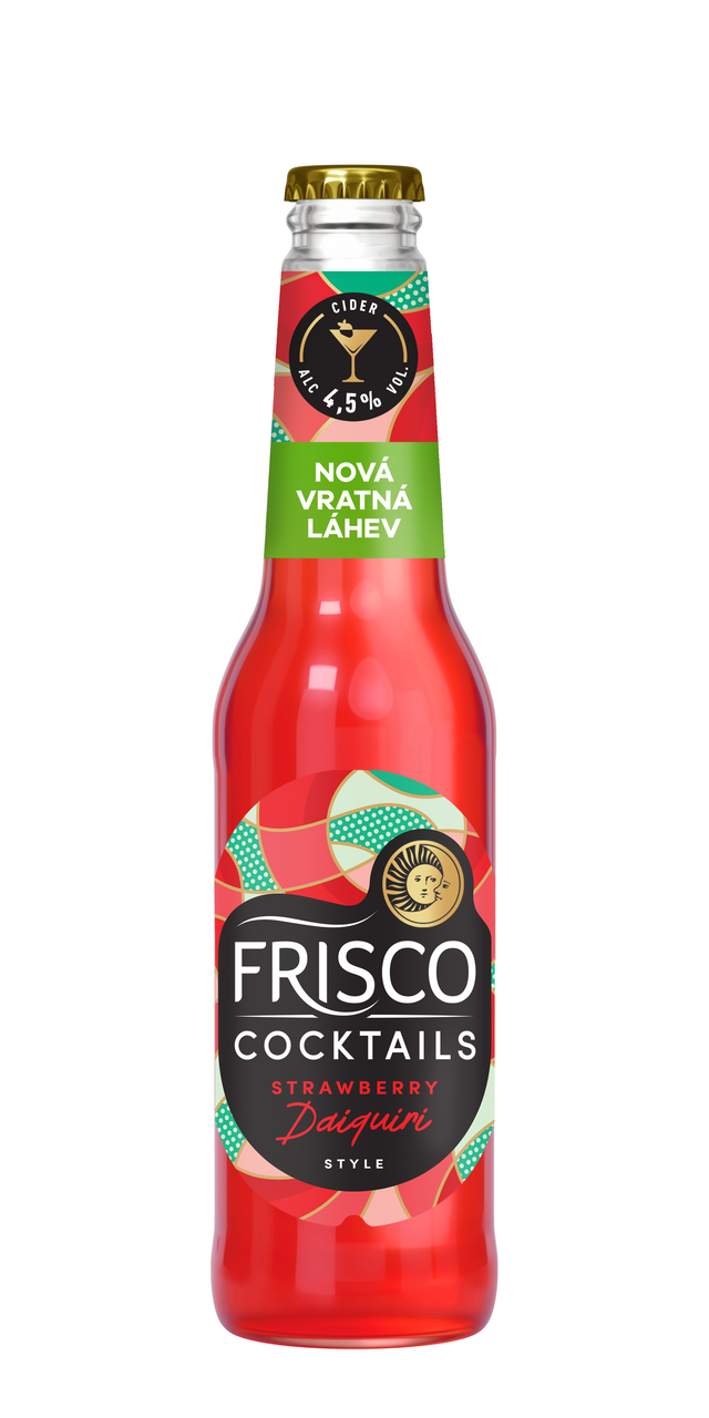 FRISCO Strawberry Daiquiri 12 x 330 ml vratná láhev