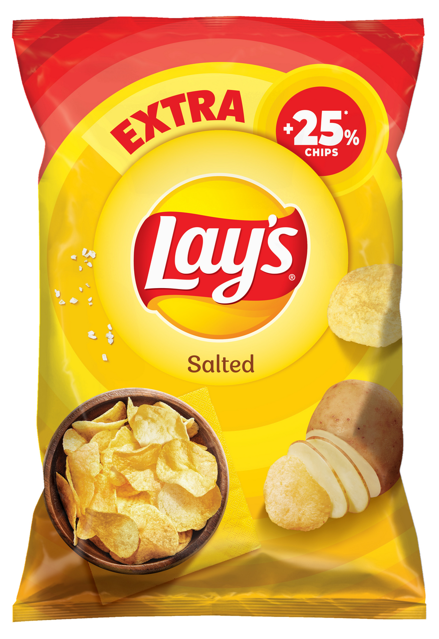 Lay's Salted 18 x 163 g