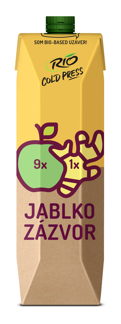 Šťáva jablko zázvor 100 % 1 l
