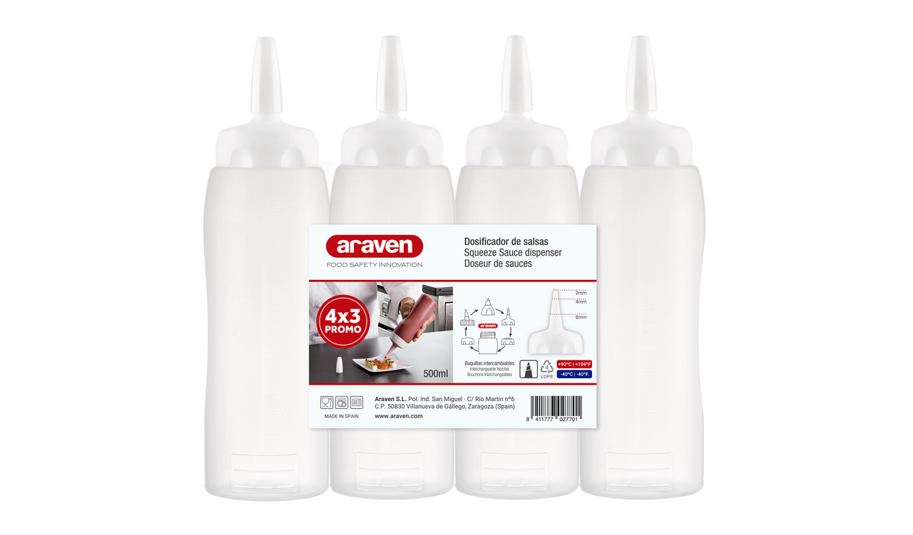 ARV LÁHEV DÁVK 500ml 3+1 TRANSP