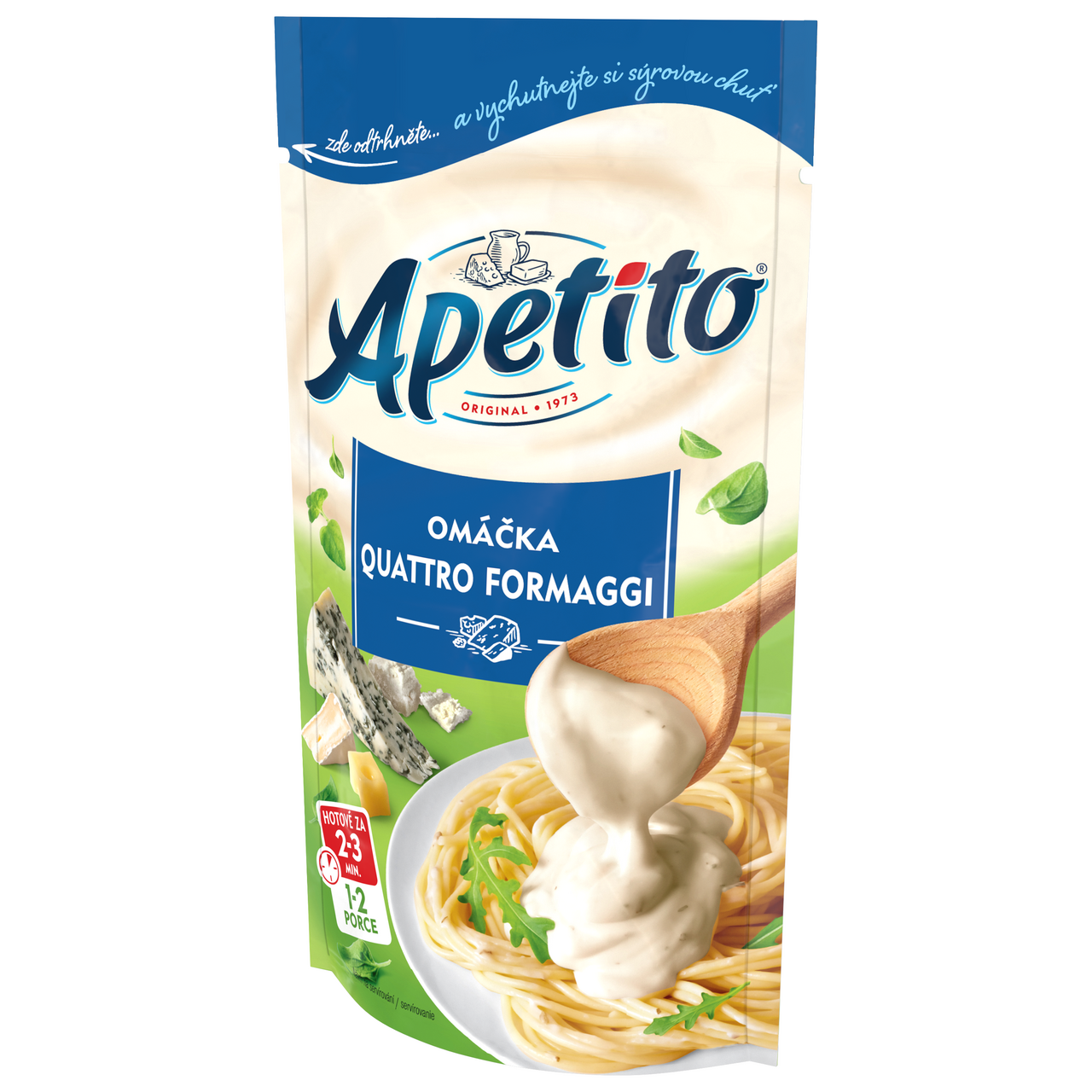 Apetito Omáčka Quattro formaggi 9 x 150 g