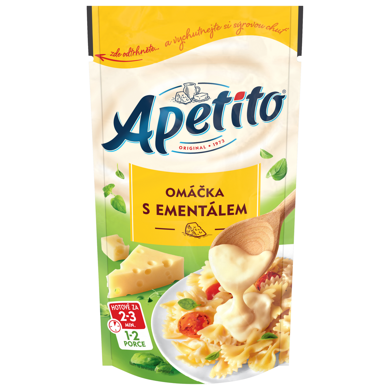 Apetito Omáčka ementál 9 x 150 g