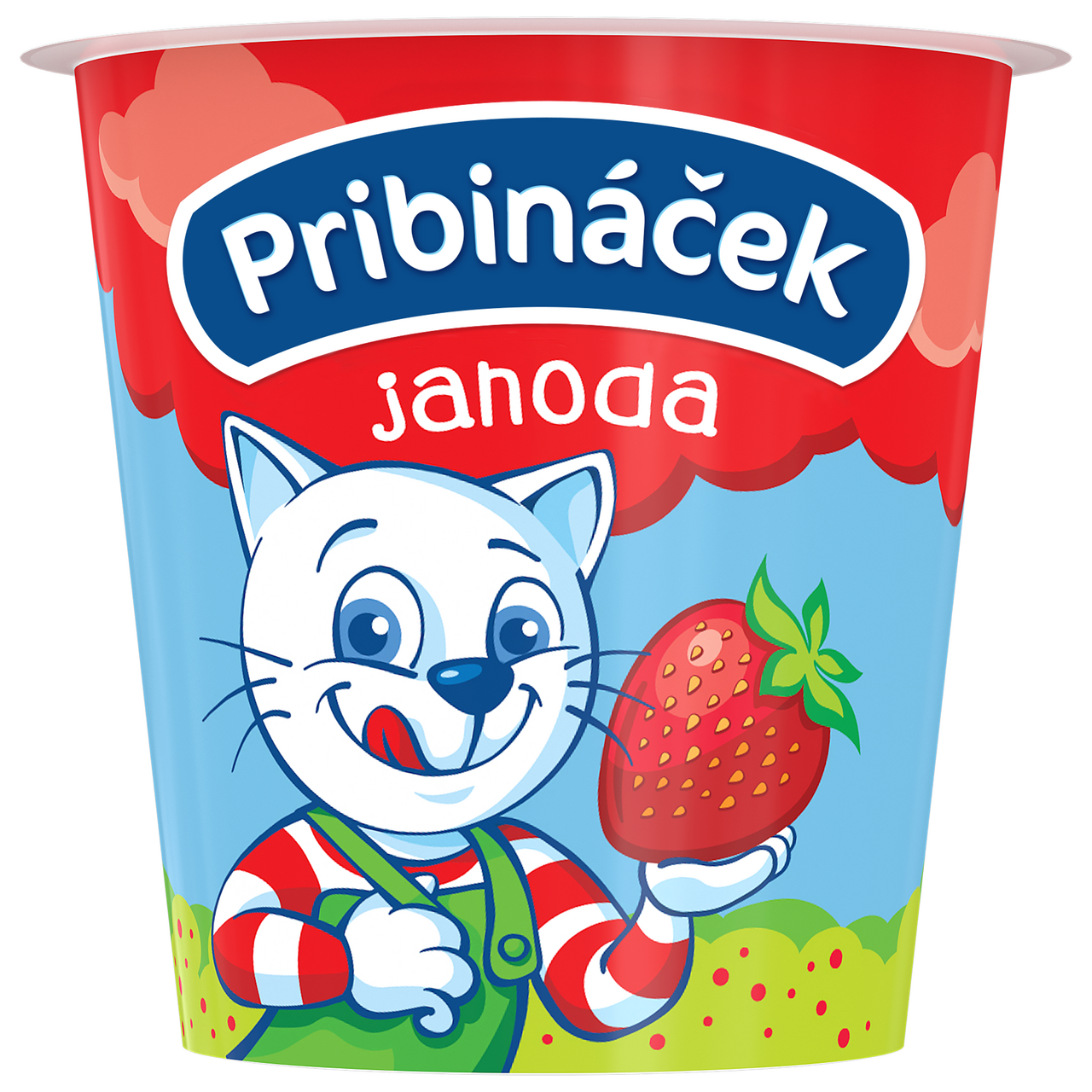 Pribináček jahoda chlaz. 15 x 125 g