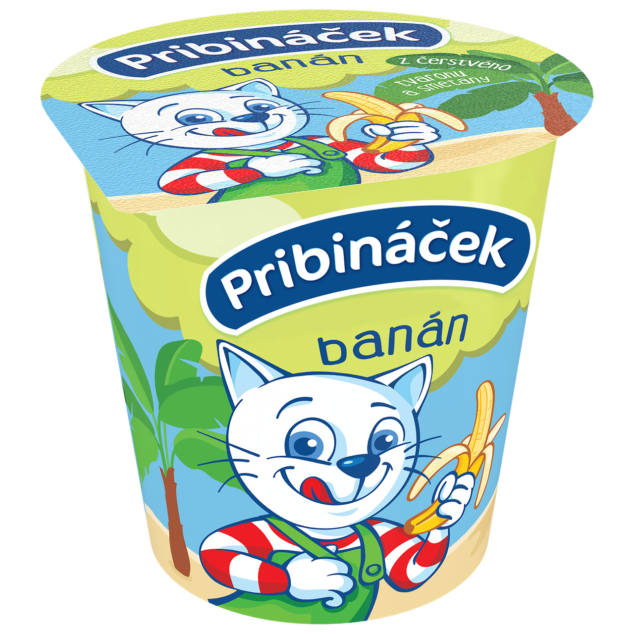 PRIBINÁČEK 125G BANÁN