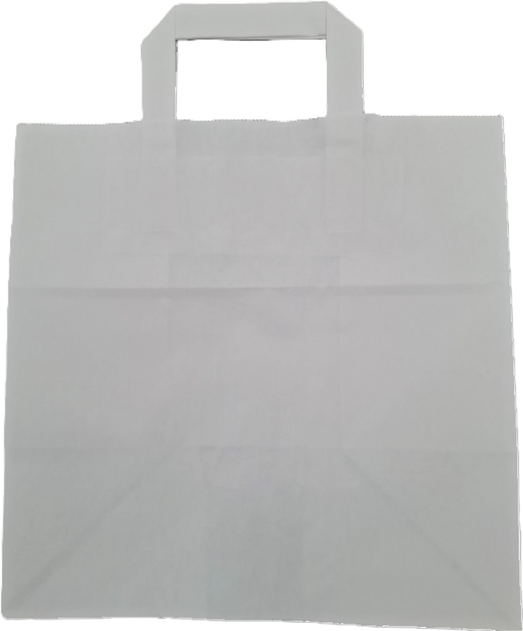 Taška papírová 26 x 17 x 25 cm bílá 50 ks