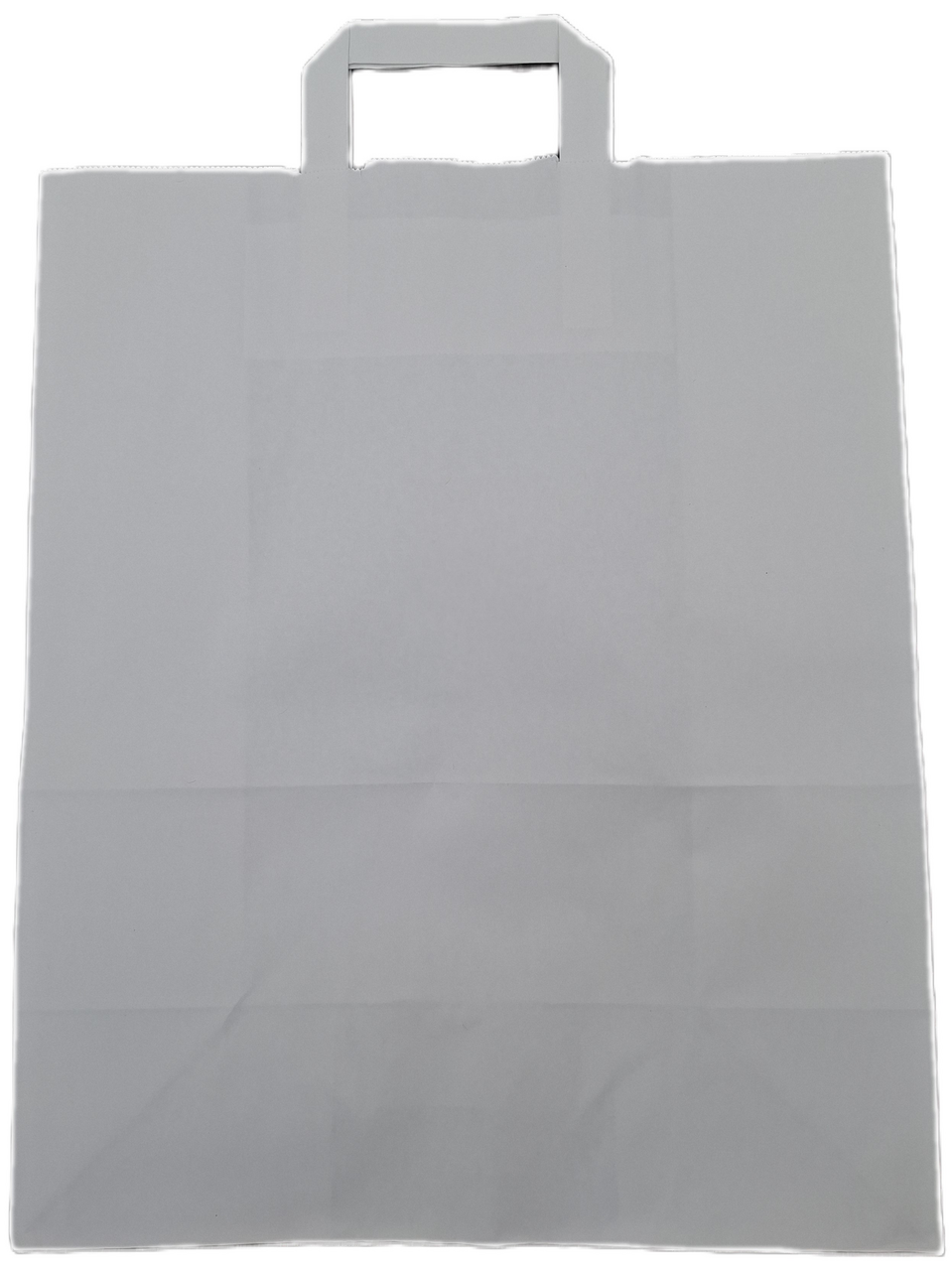 Taška papírová 32 x 16 x 39 cm bílá 50 ks