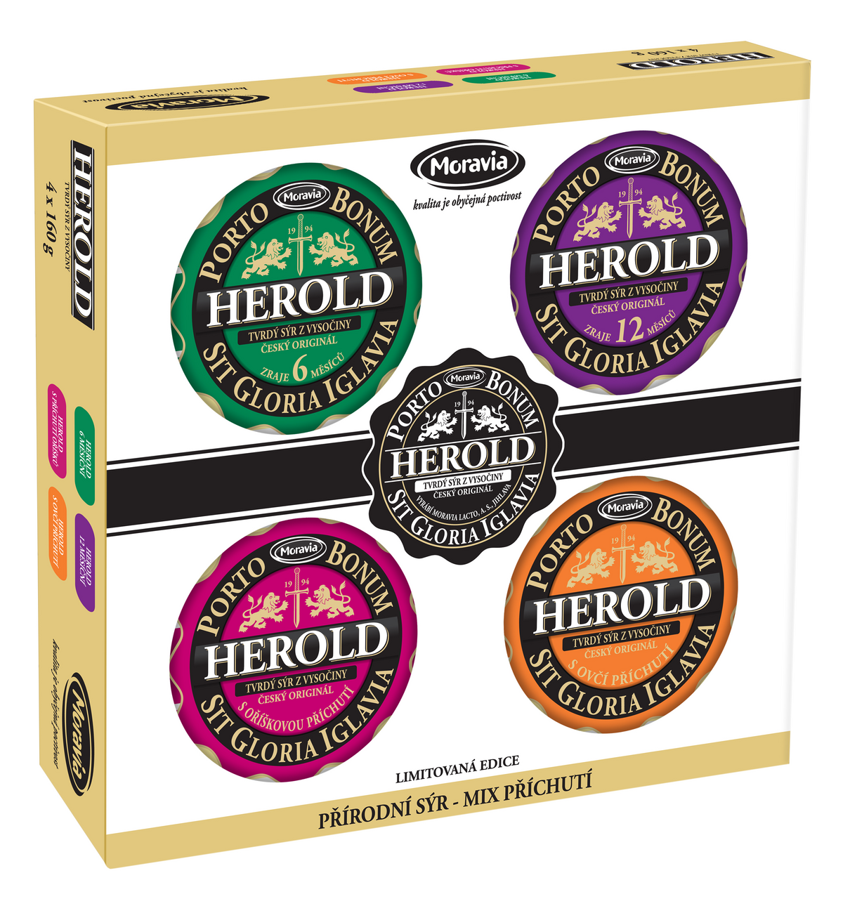 Moravia Herold Sýr dárková kazeta 640 g