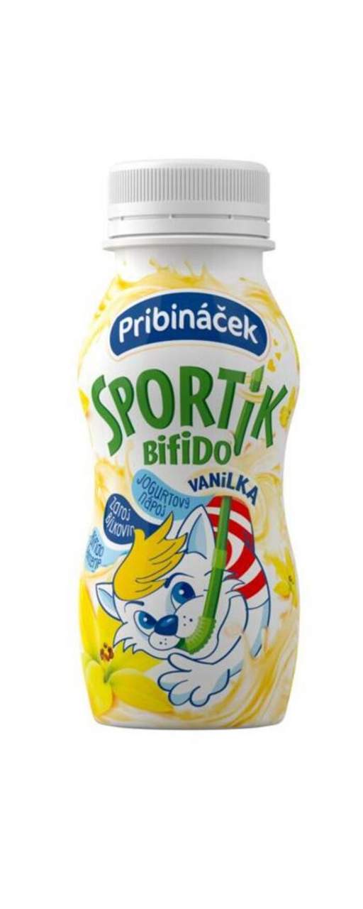 Pribináček Sportík vanilka chlaz. 6 x 170 g