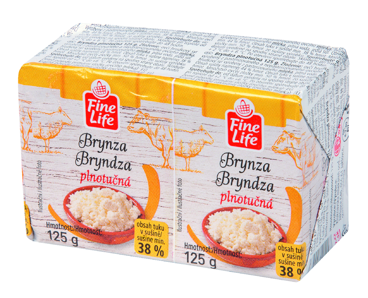 Fine Life Slovenská bryndza 125 g