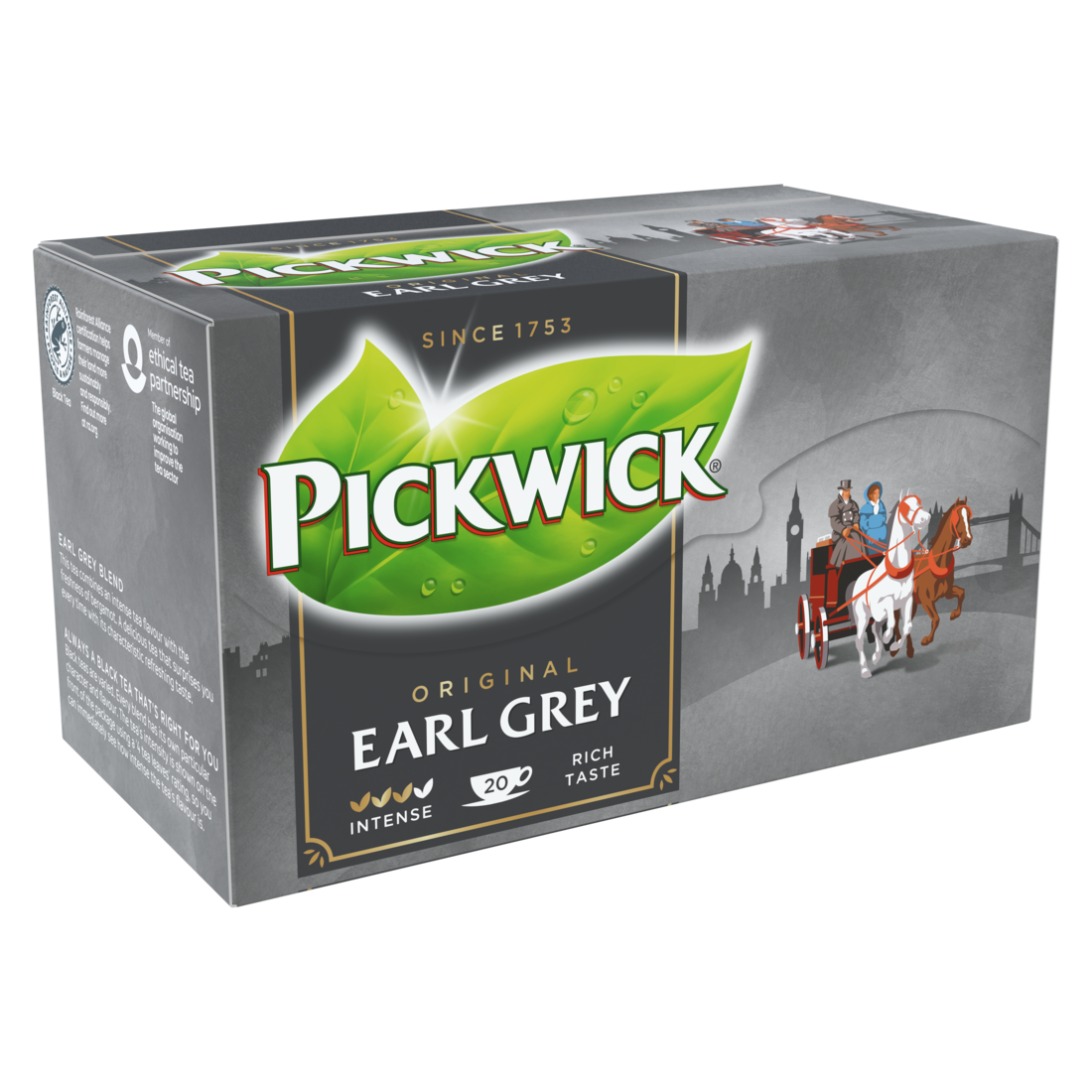PICKWICK Earl Grey 12 x 40 g
