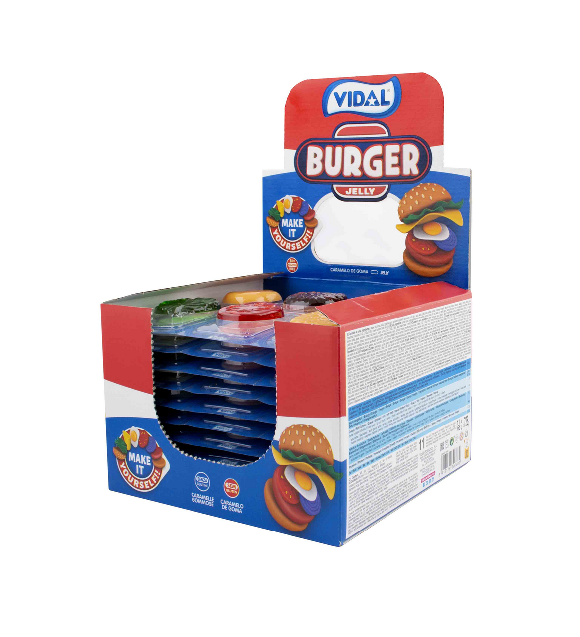 Burger Jelly 11 x 66 g