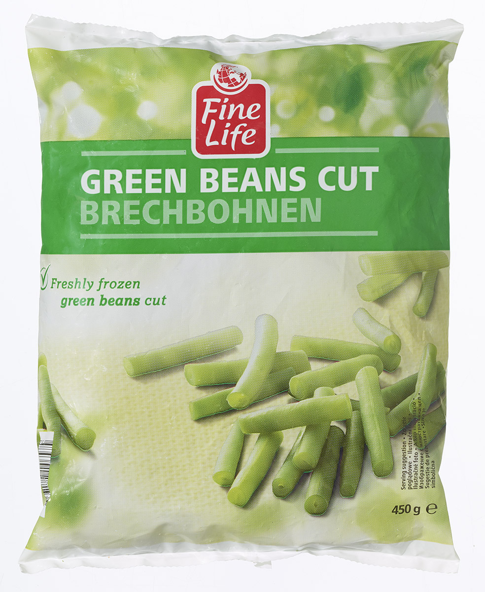 Fine Life Fazolové lusky krájené mraž. 450 g