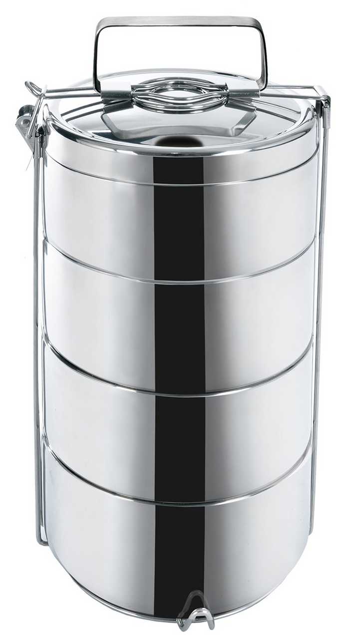 Orion Jídlonosič thermo 14 cm 4 x 900 ml nerez 1 ks