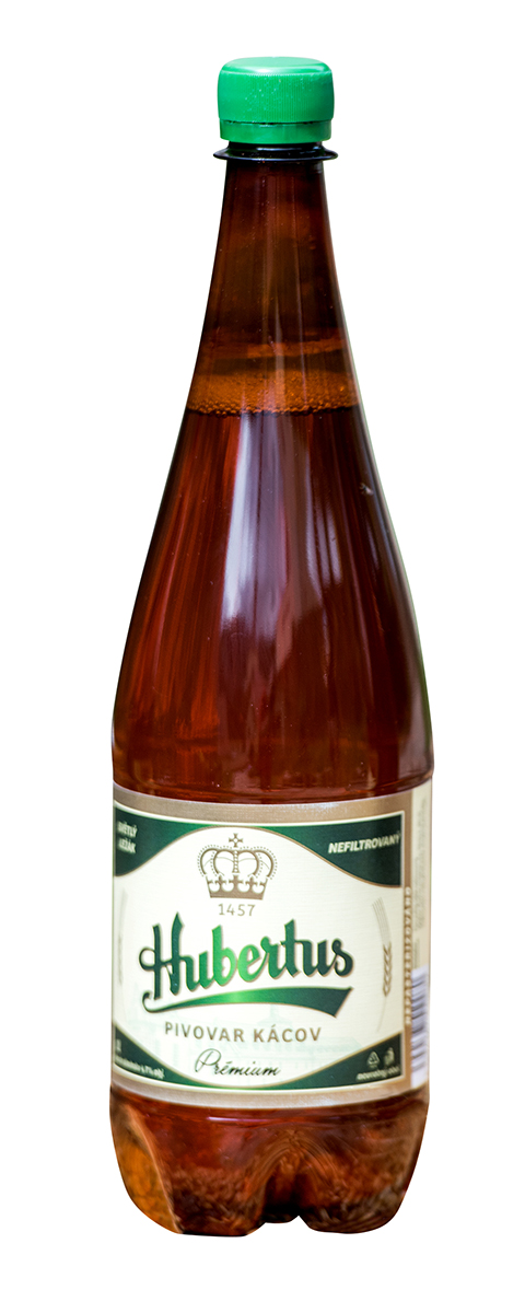 Hubertus Ležák zelený chmel 1 l