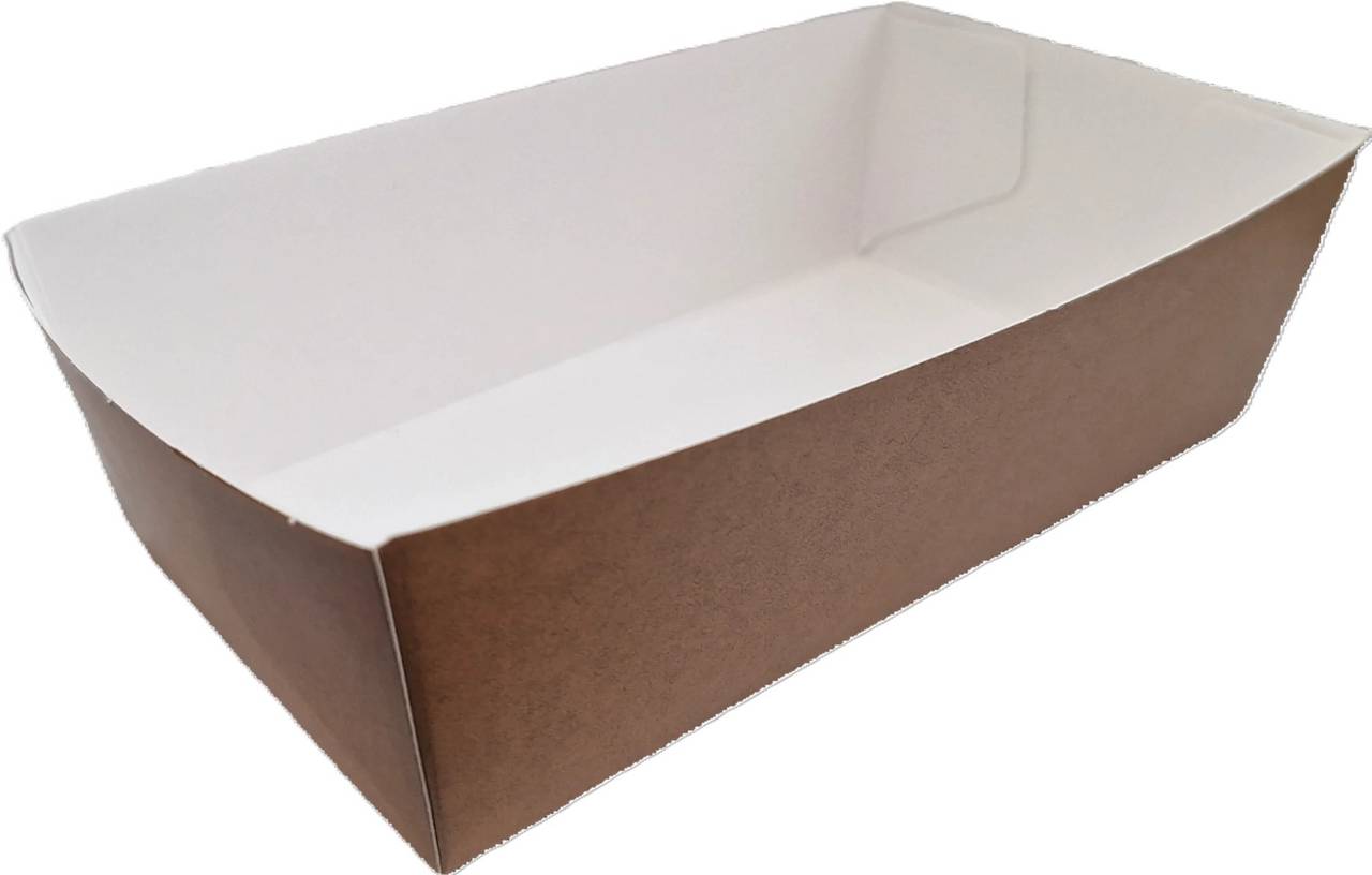 Miska papírová na hranolky 15 x 8 5 cm 100 ks