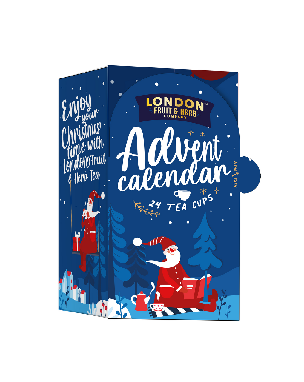 LONDON Adventní kalendář 24 sáčků 48 g