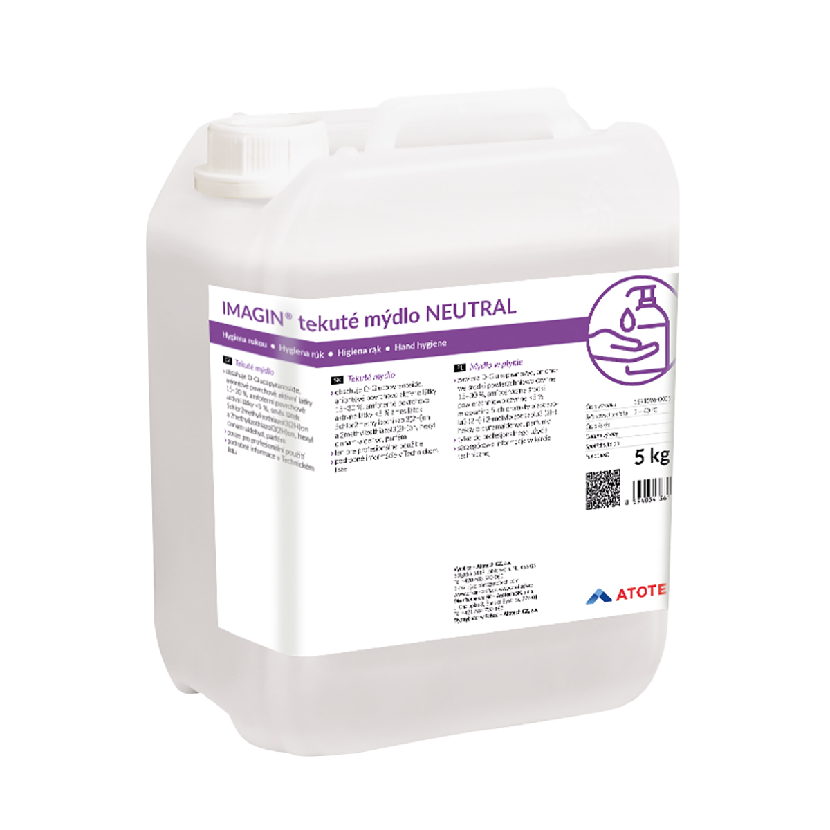 IMAGIN Tekuté mýdlo neutral 5 kg