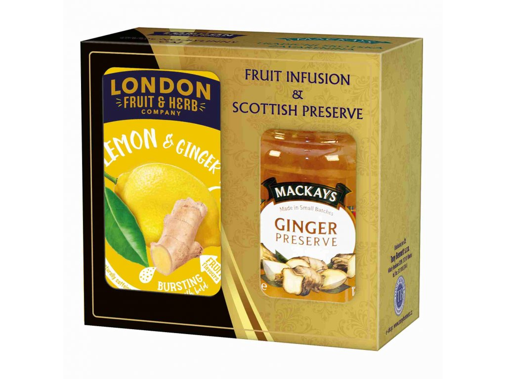 LONDON Čaj + džem 380 g