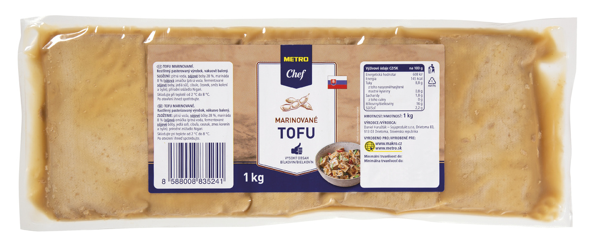 METRO Chef Tofu marinované 1 kg
