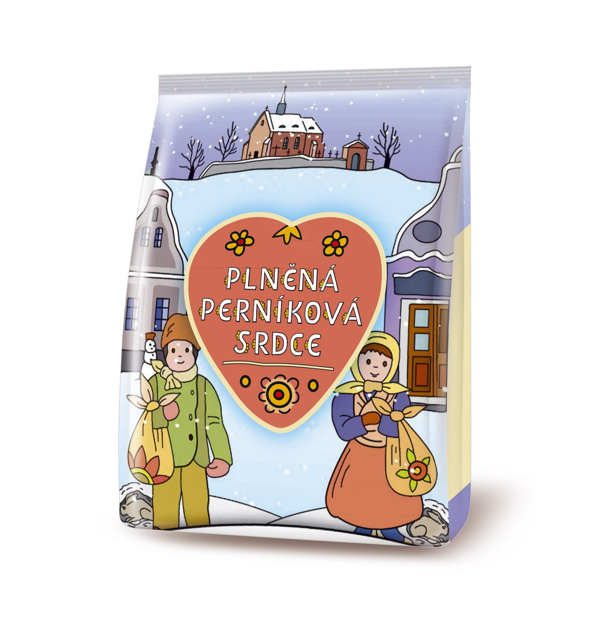 LADOVA Vánoční perníková srdce 160 g