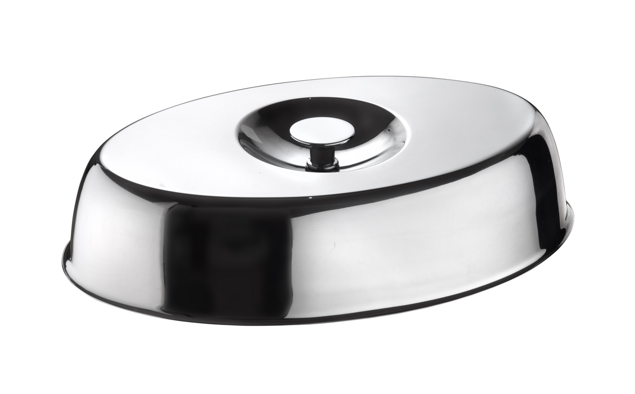 PINTINOX Gloš oválný plochý 42 cm 70 mm nerez 1 ks