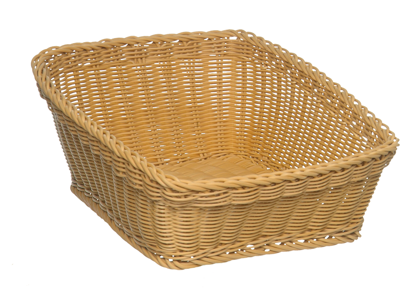 APS Košík na pečivo 50 x 40 cm polypropylen pletený béžový 1 ks