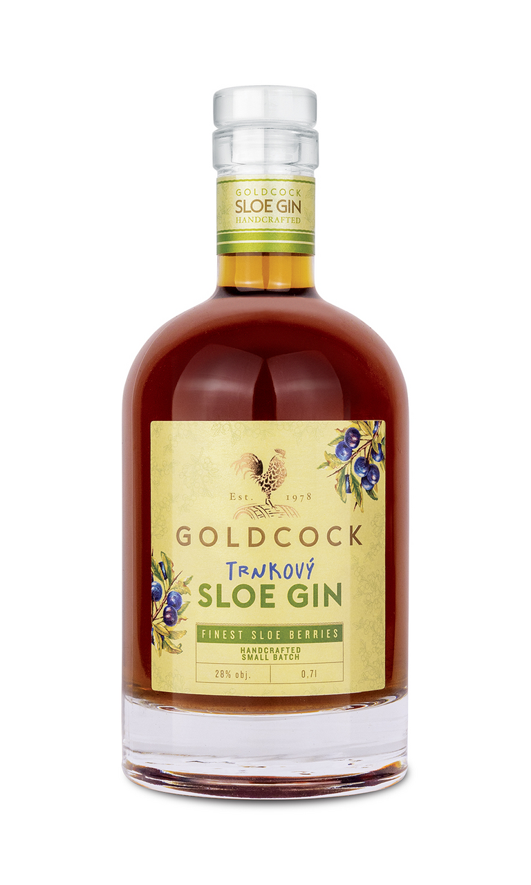 R. JELÍNEK GOLDCOCK Trnkový Gin 28 % 700 ml