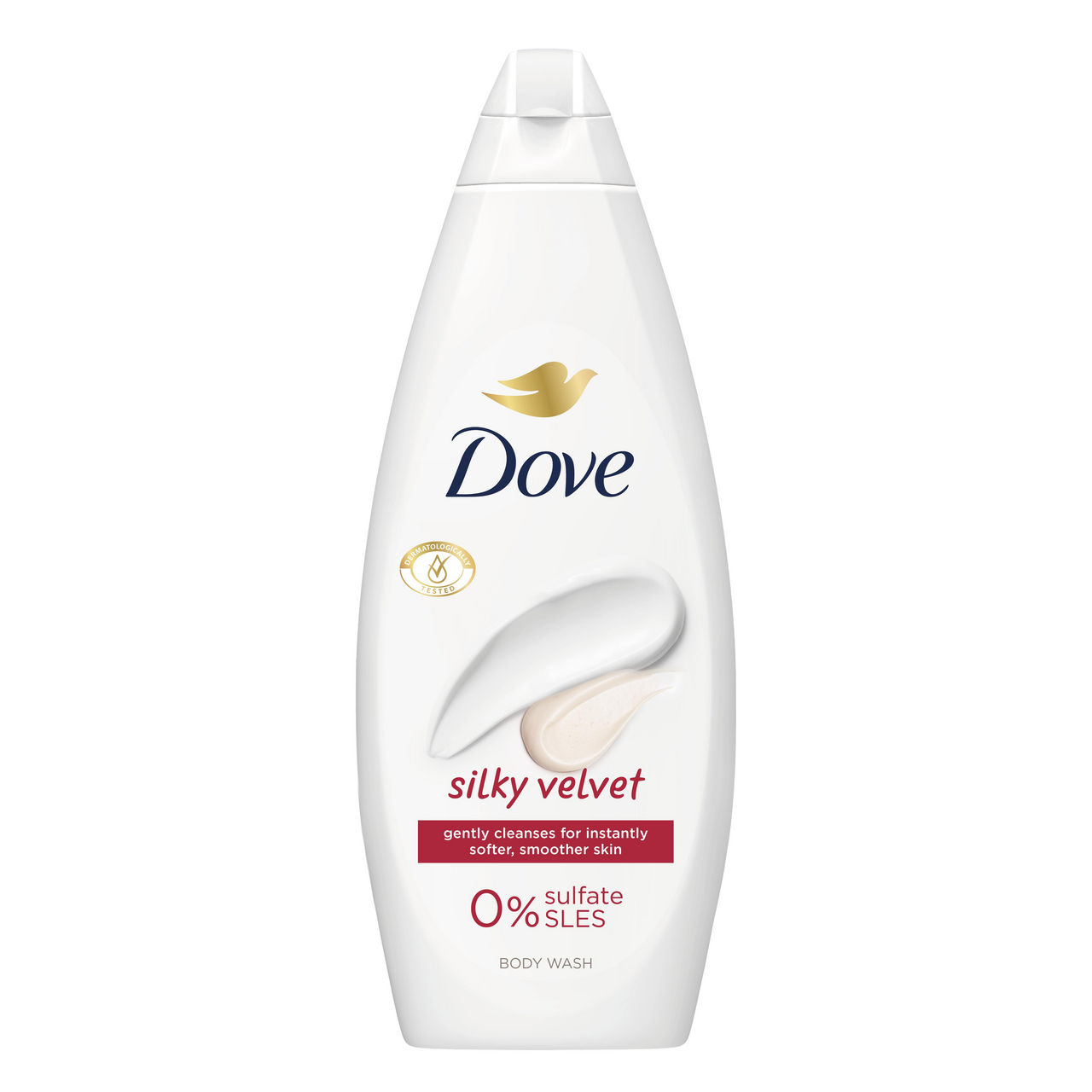 Dove Silky Velvet sprchový gel 720 ml
