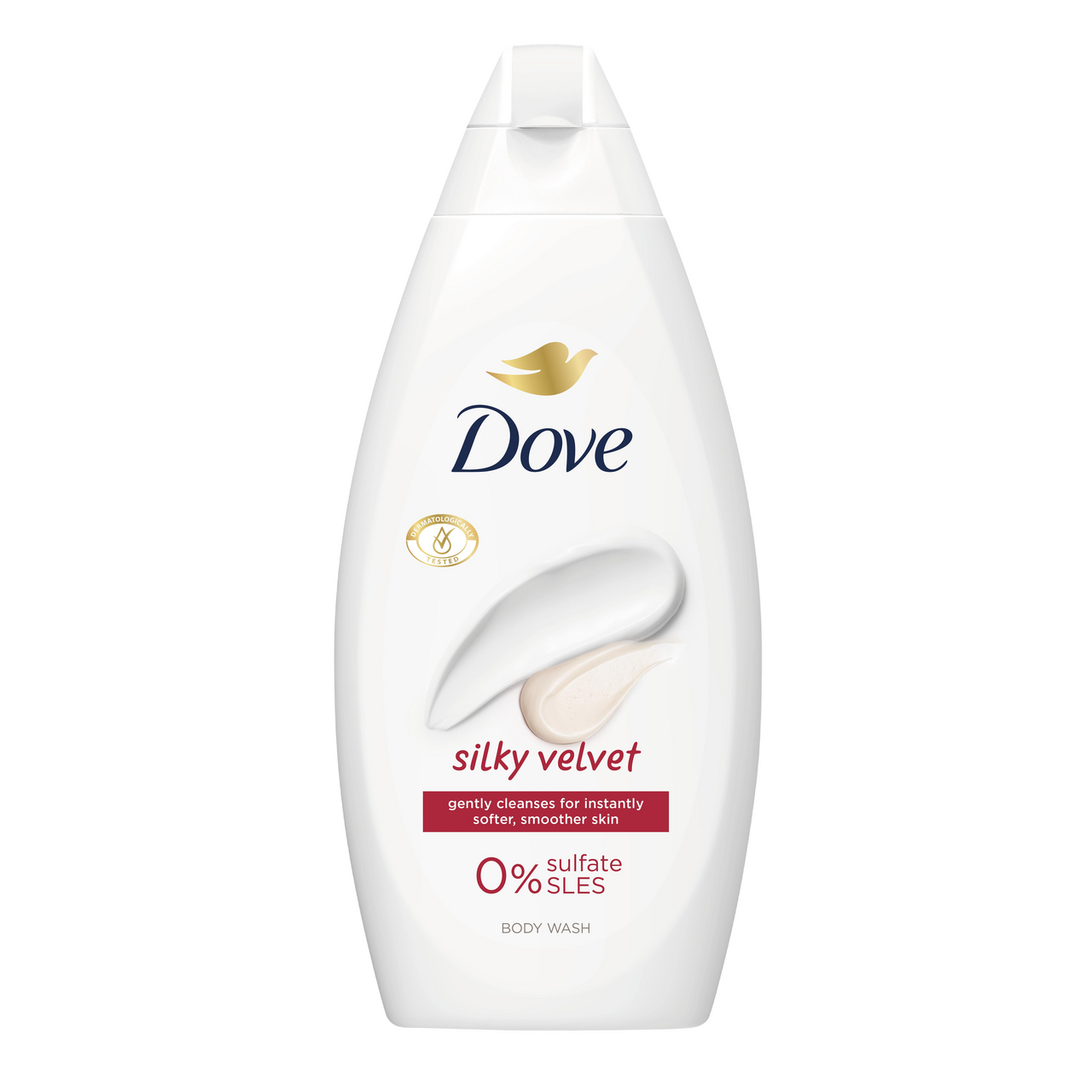 Dove Silky Velvet sprchový gel 450 ml