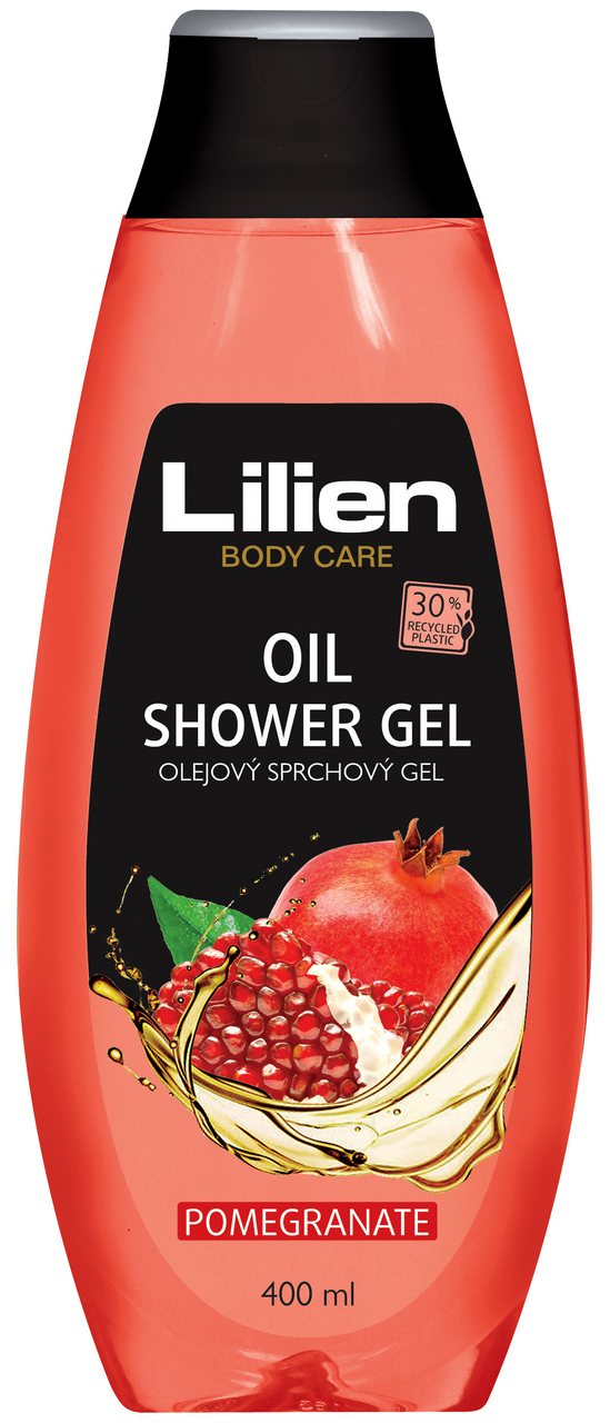 Lilien Pomegranate sprchový gel olejový 400 ml