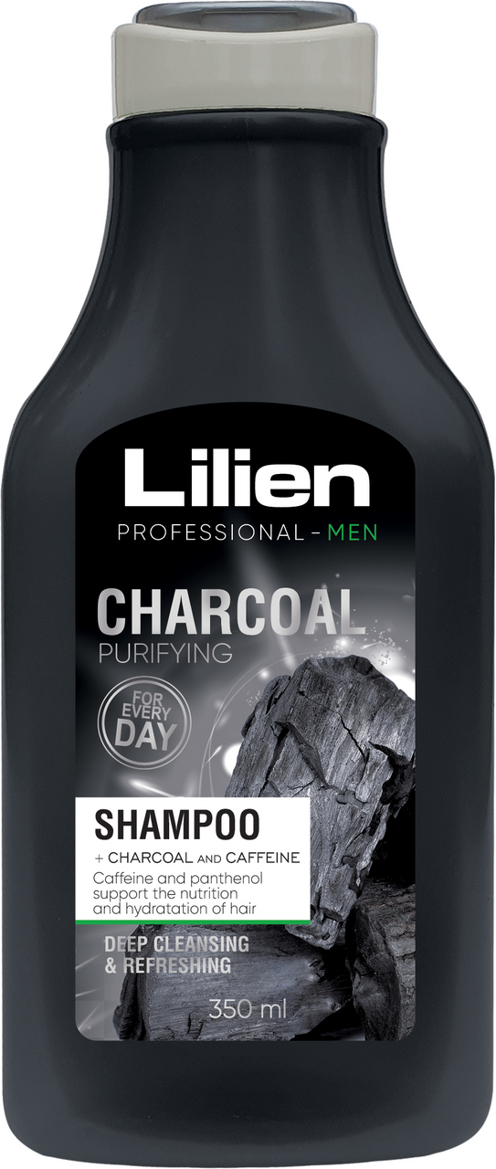Lilien Charcoal For Men šampon 350 ml