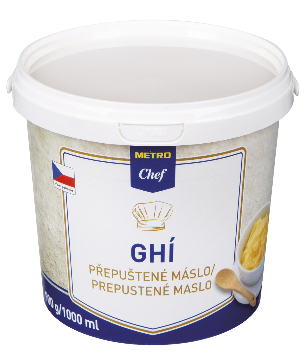 METRO Chef Ghí přepuštěné máslo chlaz. 1 l