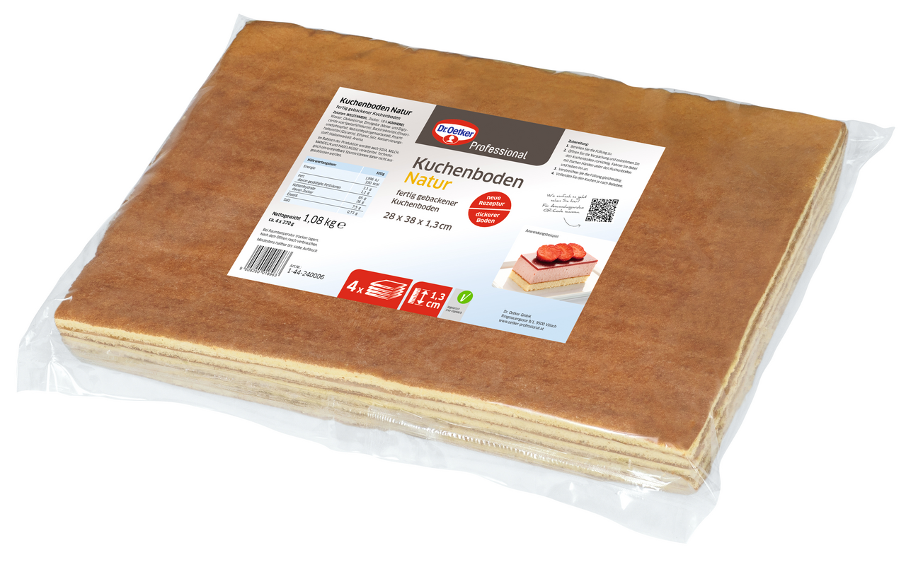 Dr. Oetker Dort korpus plát 1,08 kg