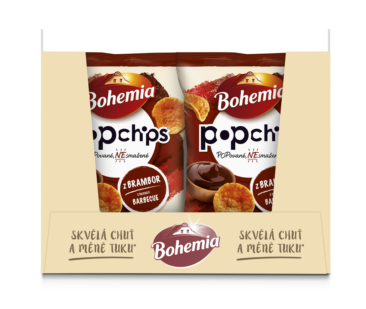 Bohemia Popchips barbecue 10 x 65 g