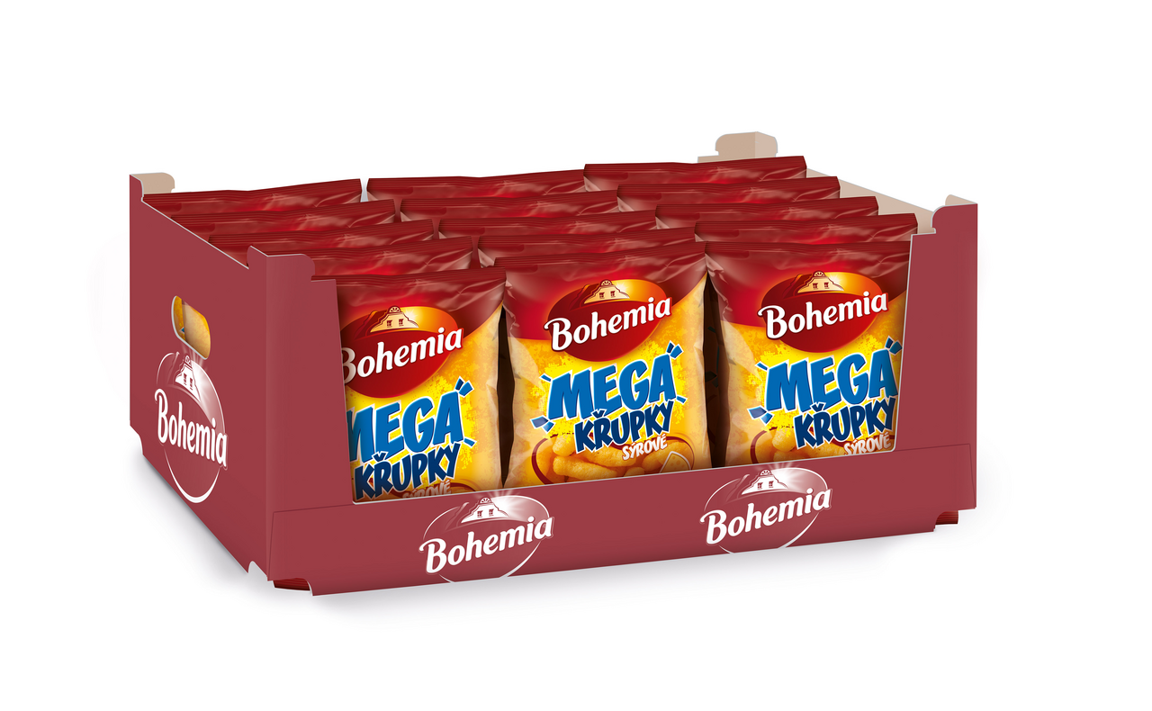 Bohemia Mega křupky sýr 150 g