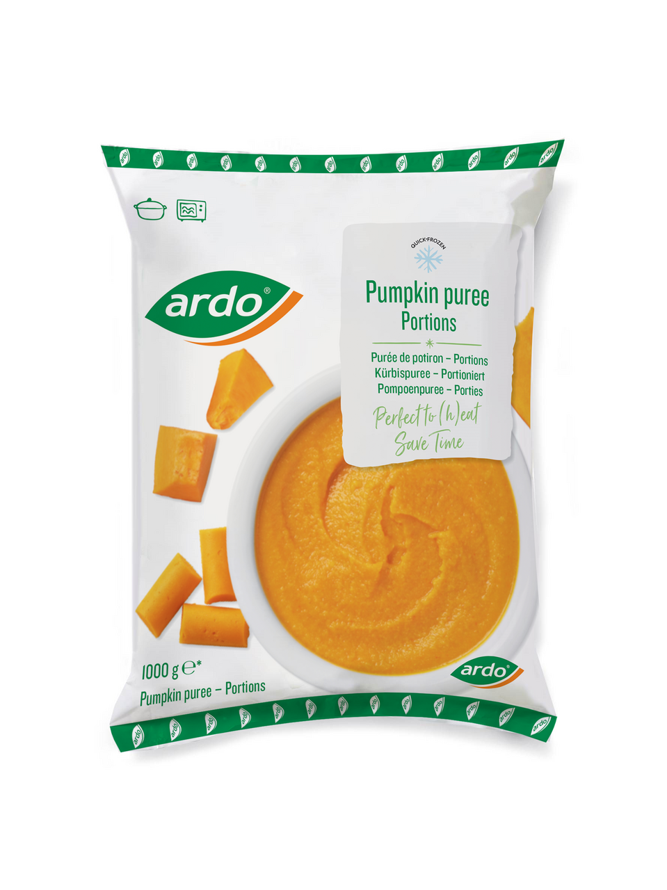 ARDO Dýňové pyré 10 x 1 kg