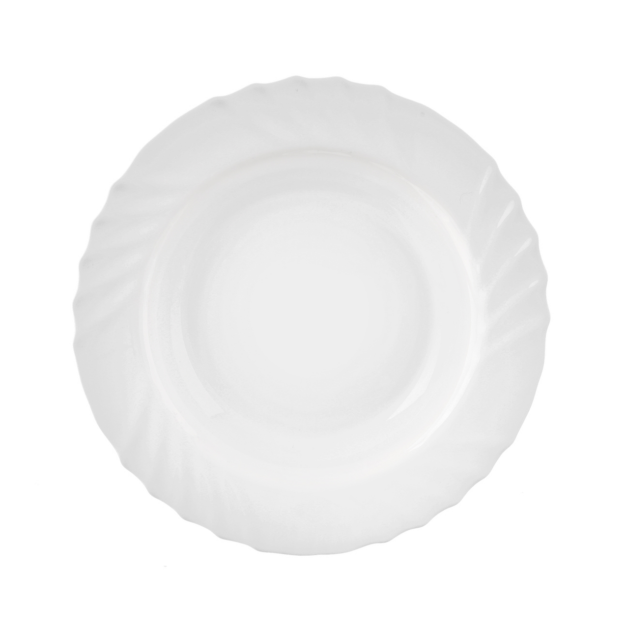 Orion Talíř hluboký vlnky 23 cm opálové sklo 1 ks