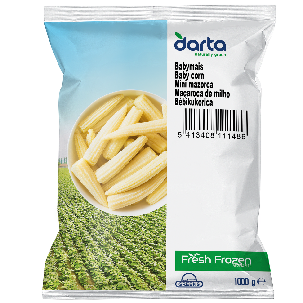 darta Baby kukuřice mraž. 1 kg